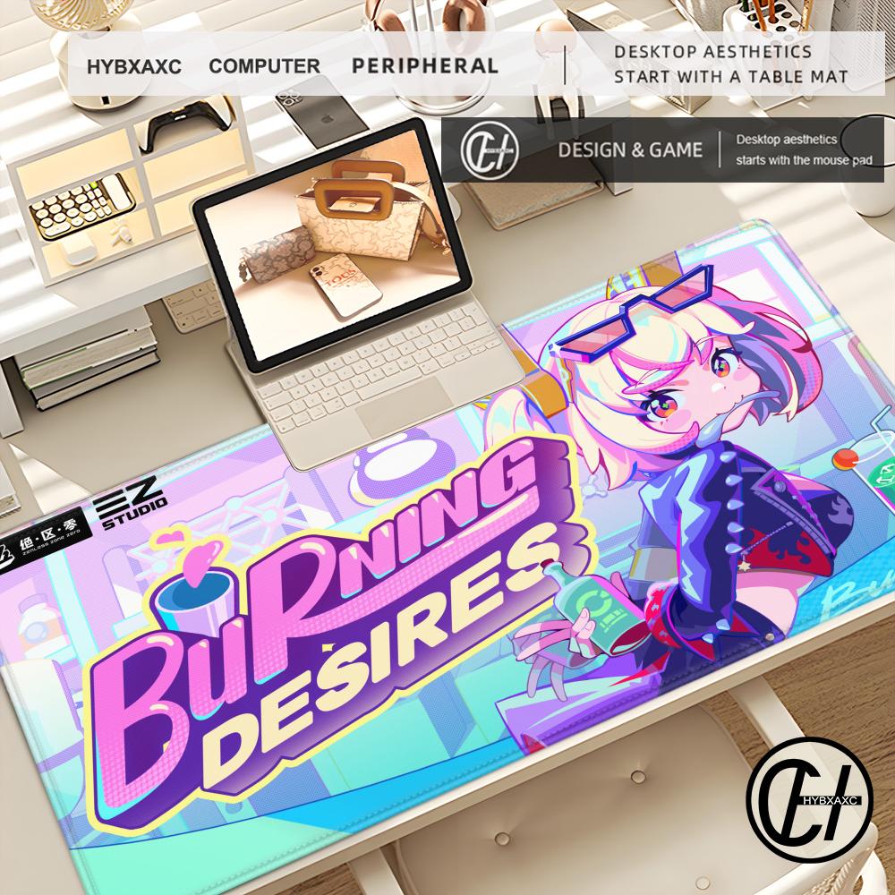 Tech Desktop Accessories - Mouse Pad PC Computer Kawaii Gaming