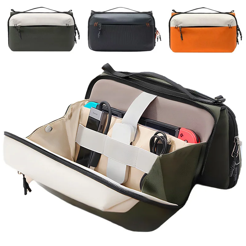 Tech Accessories Travel Case - Digital Organizer Bag Cable Storage Pouch
