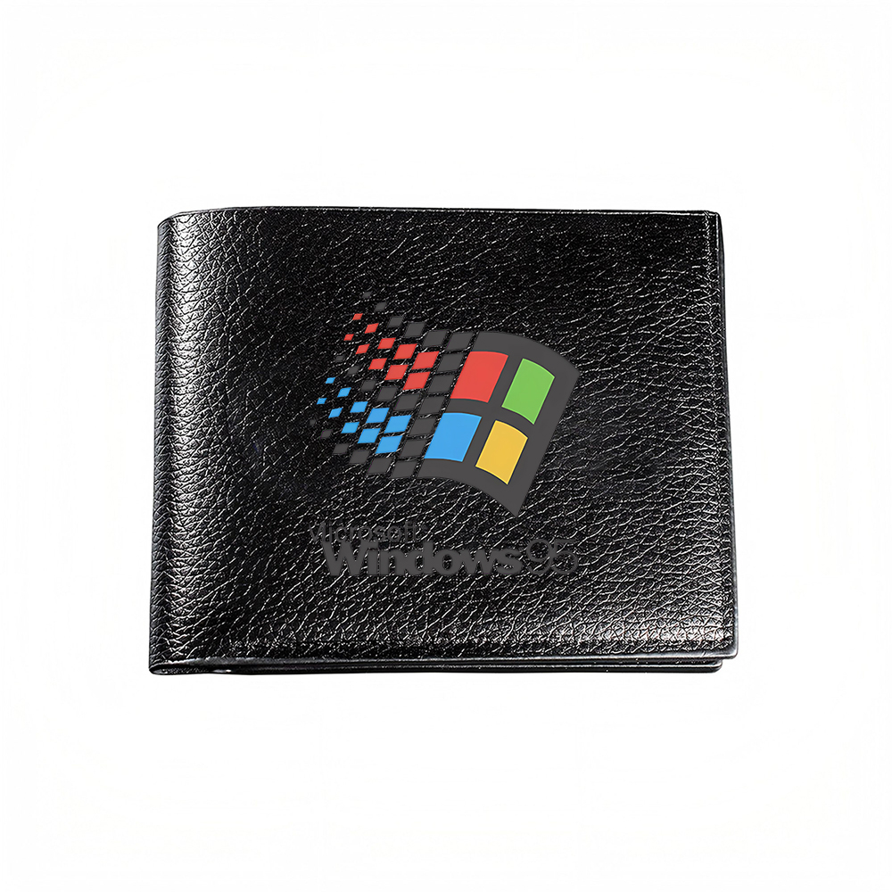 Tech Accessories Logo Design - Windows Logo Design Men's Wallet Card