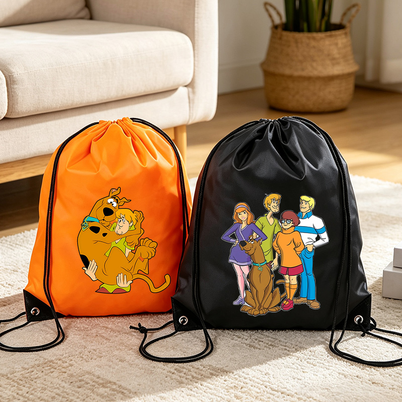 Tech Accessories Travel Bag - Scooby Doo Drawstring Storage Bag Cool