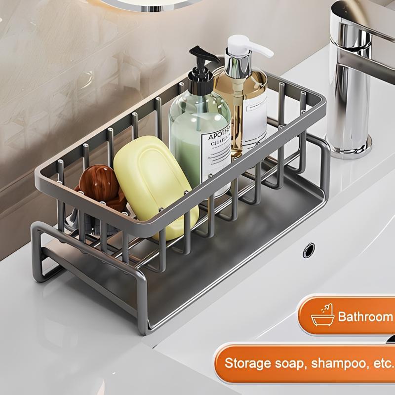 Sponge Drainer Rack With Towel - Tech Accessories Organizer 评论和价格