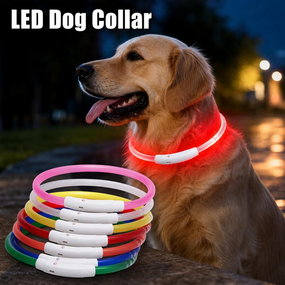 Luminous Pet Dog Collar Waterp - Tech Dog Accessories 评论和价格