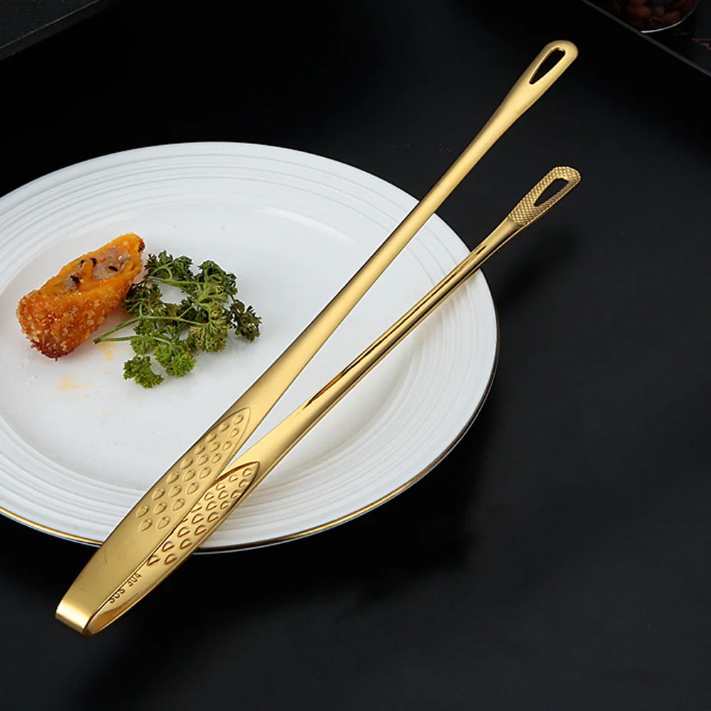 1PC Stainless Steel Food Tongs - Hi Tech Kitchen Accessories 评论和价格