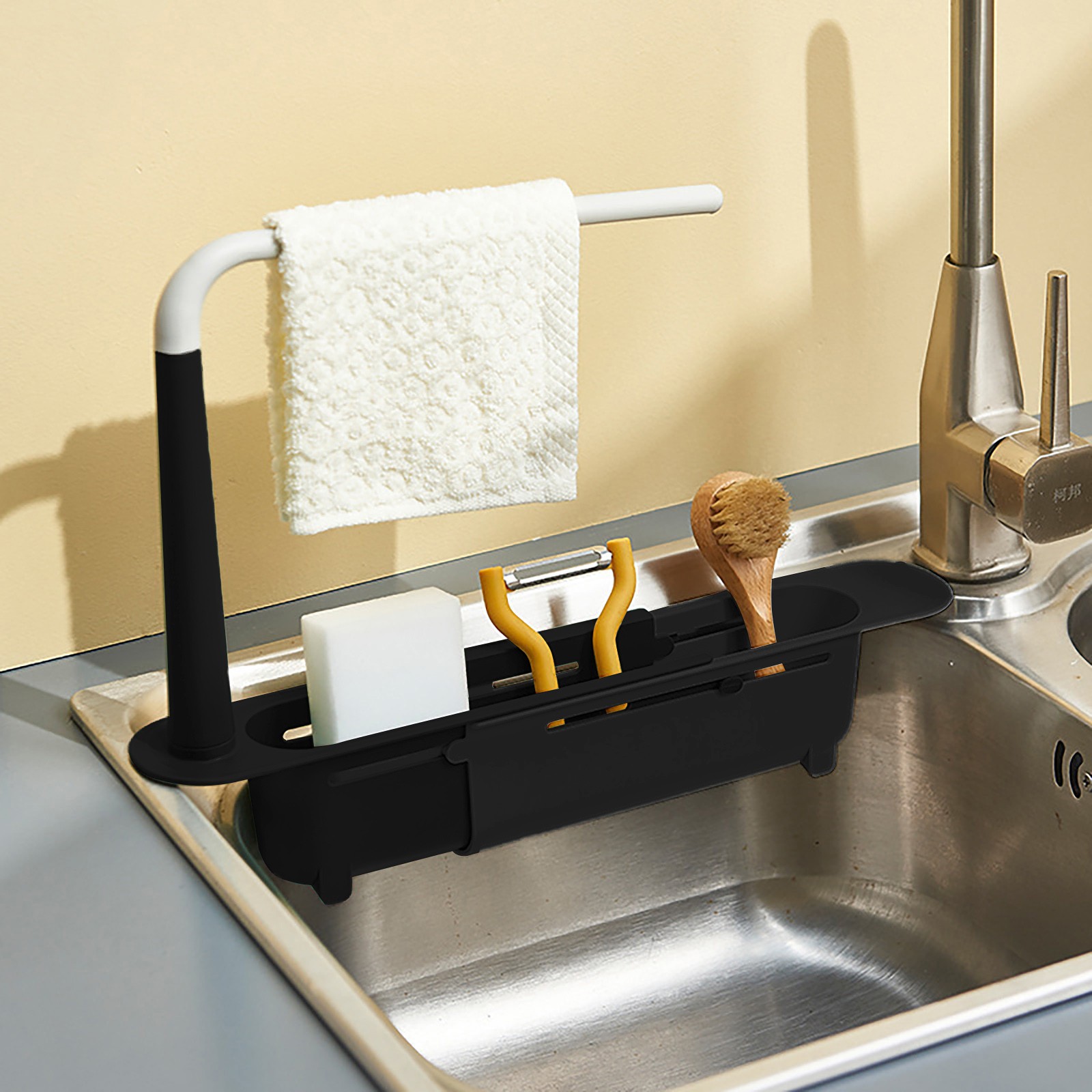 elescopic Sink Shelf Drainer R - Tech Accessories Organizer 评论和价格