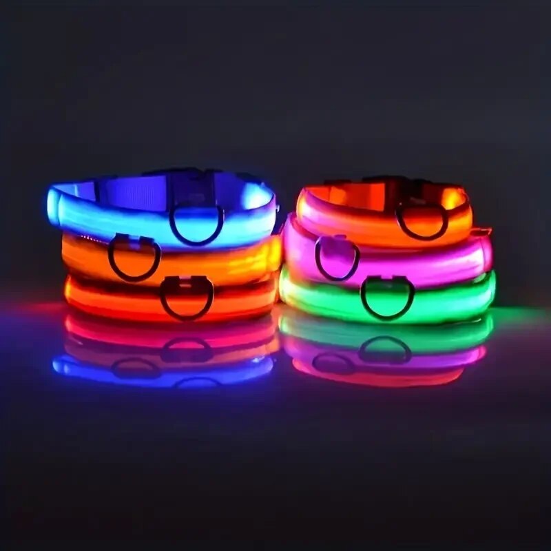 Nylon LED Night Safety Flashin - Tech Dog Accessories 评论和价格