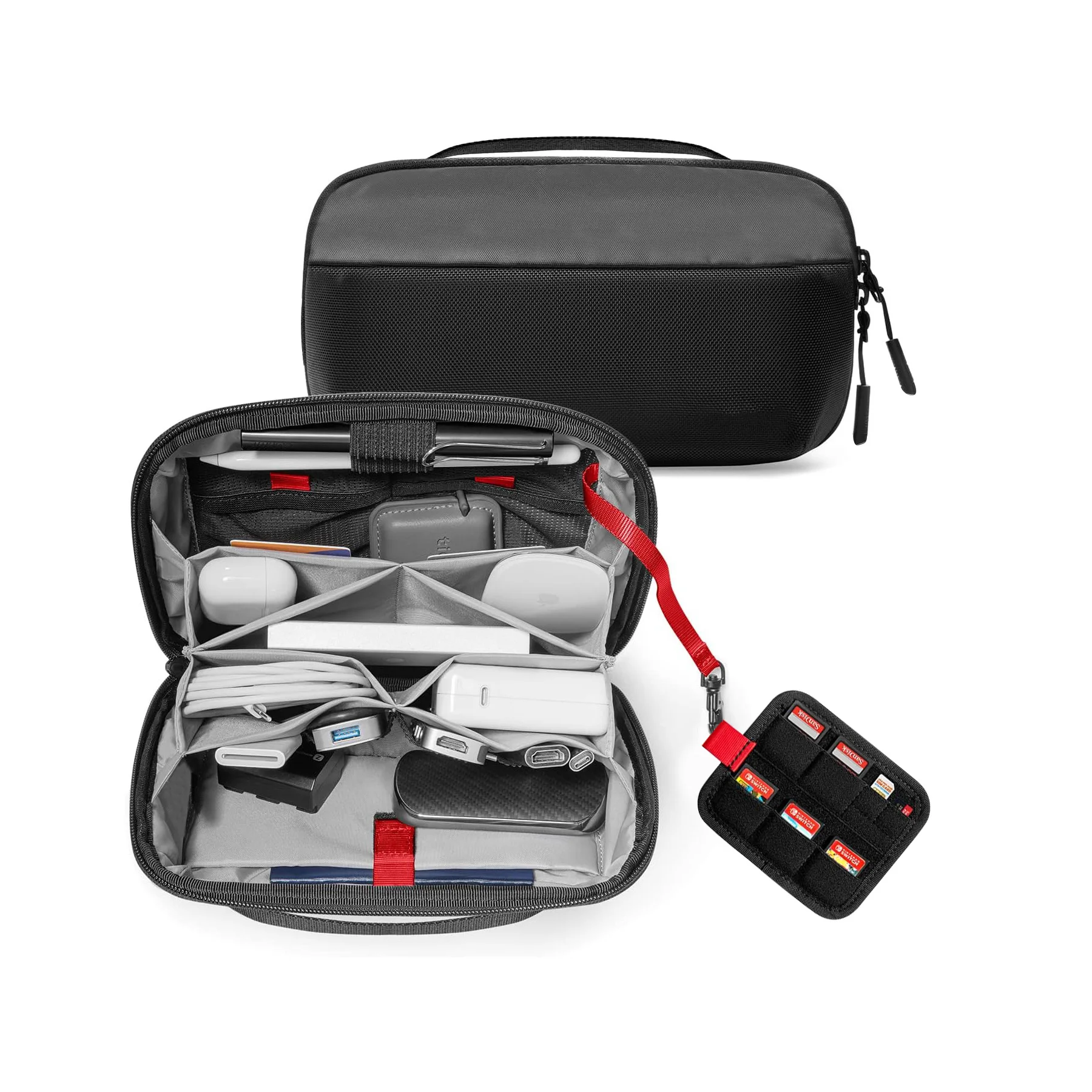Travel Tech Organizer Pouch, W - Tech Accessories Travel Case 评论和价格