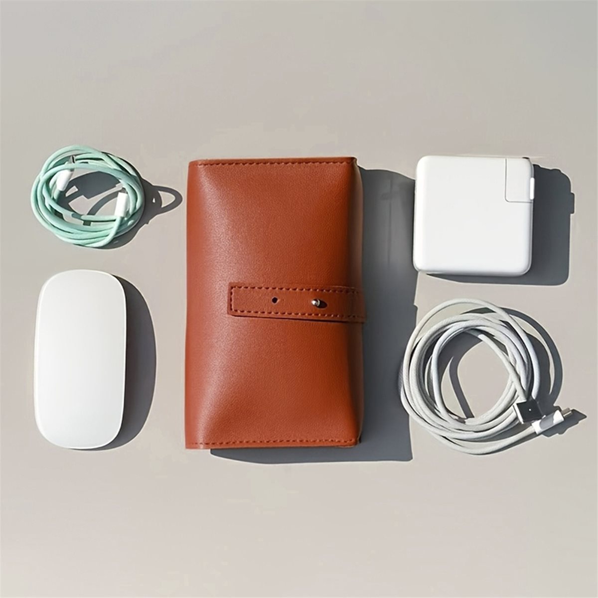 AA1994 Superior PU Multi-Compa - Tech Accessories Travel Case 评论和价格
