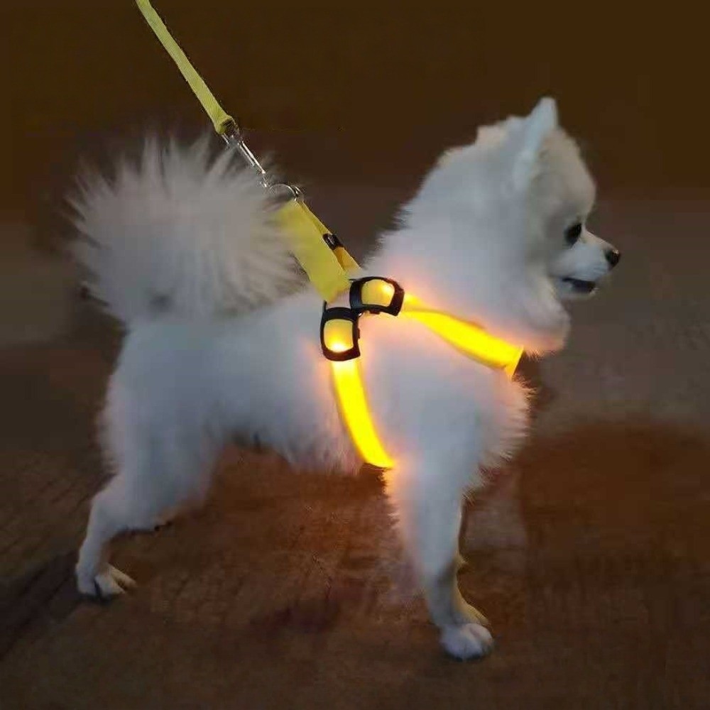 Breathable Light Up LED Dog Ha - Tech Dog Accessories 评论和价格