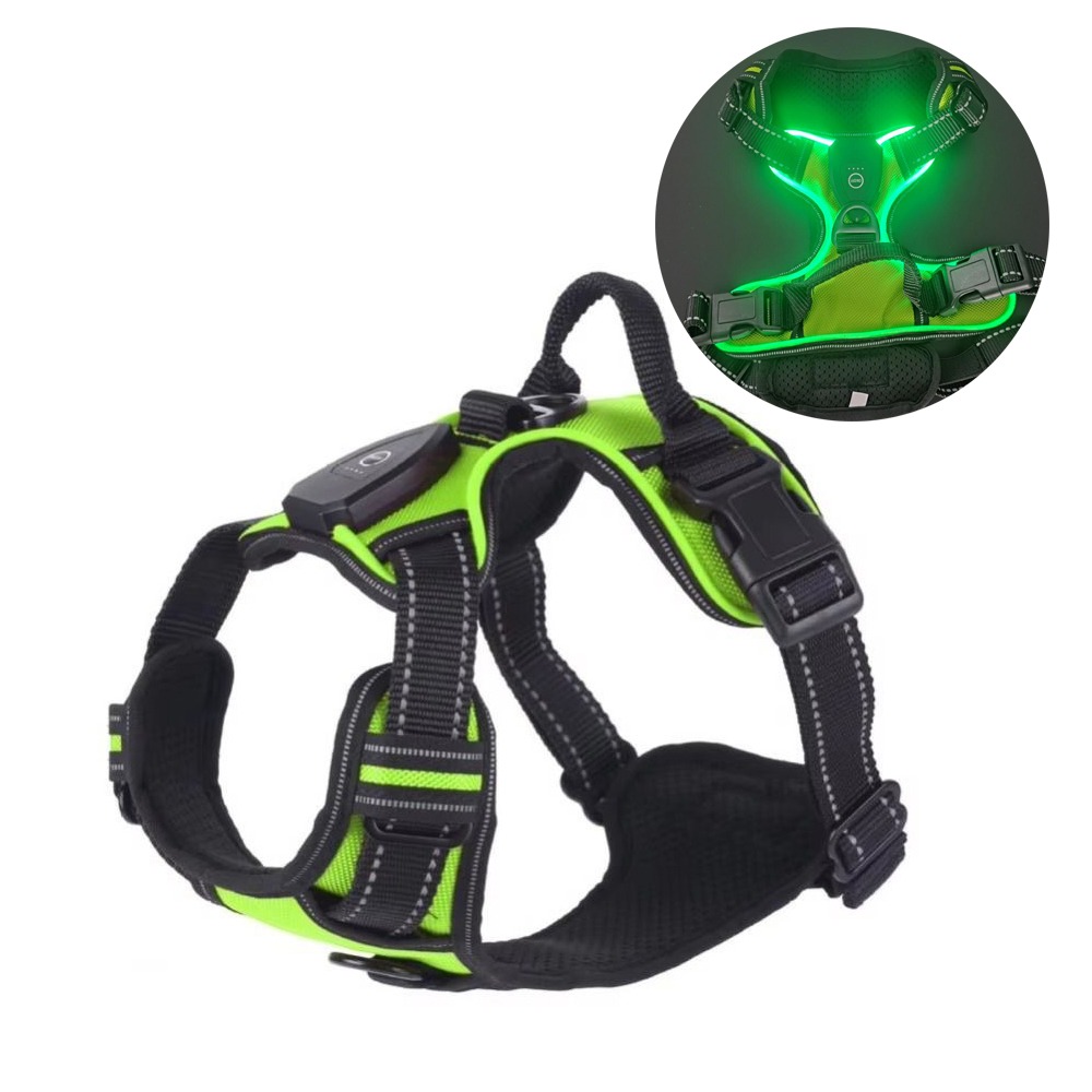 Durable Light Up LED Dog Harne - Tech Dog Accessories 评论和价格