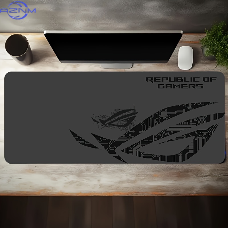 1pc Large Gaming Mouse Pad ROG - Tech Desktop Accessories 评论和价格