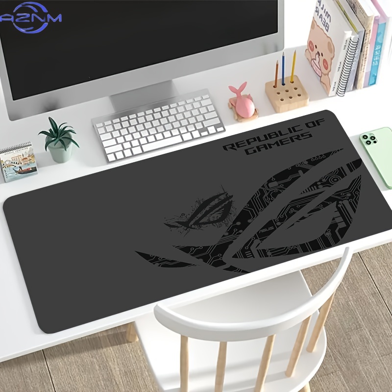 1pc Large Gaming Mouse Pad ROG - Tech Desktop Accessories 评论和价格