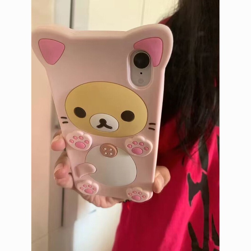3D Cute Rilakkuma Soft Phone C - Tech Accessories Iphone 评论和价格