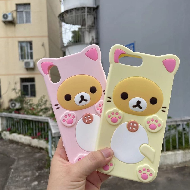3D Cute Rilakkuma Soft Phone C - Tech Accessories Iphone 评论和价格
