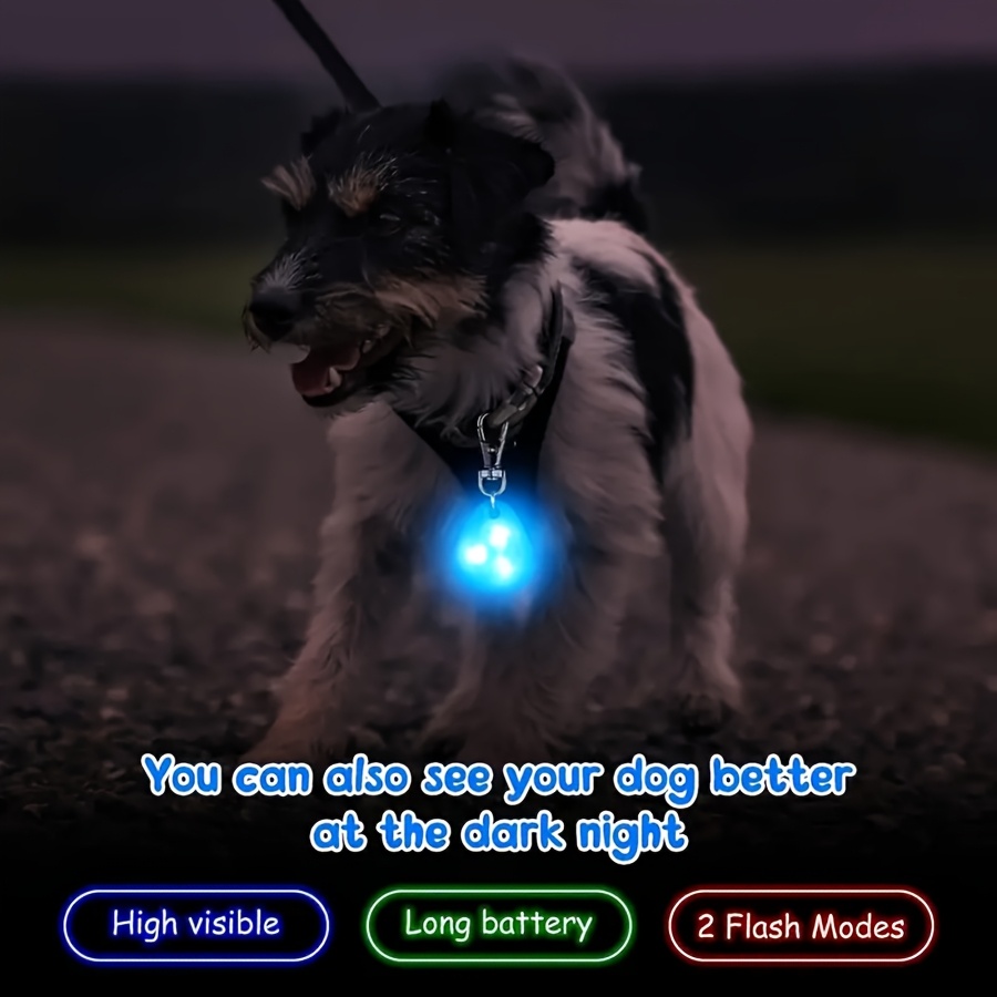 LED Pet Pendant Collar Light,  - Tech Dog Accessories 评论和价格