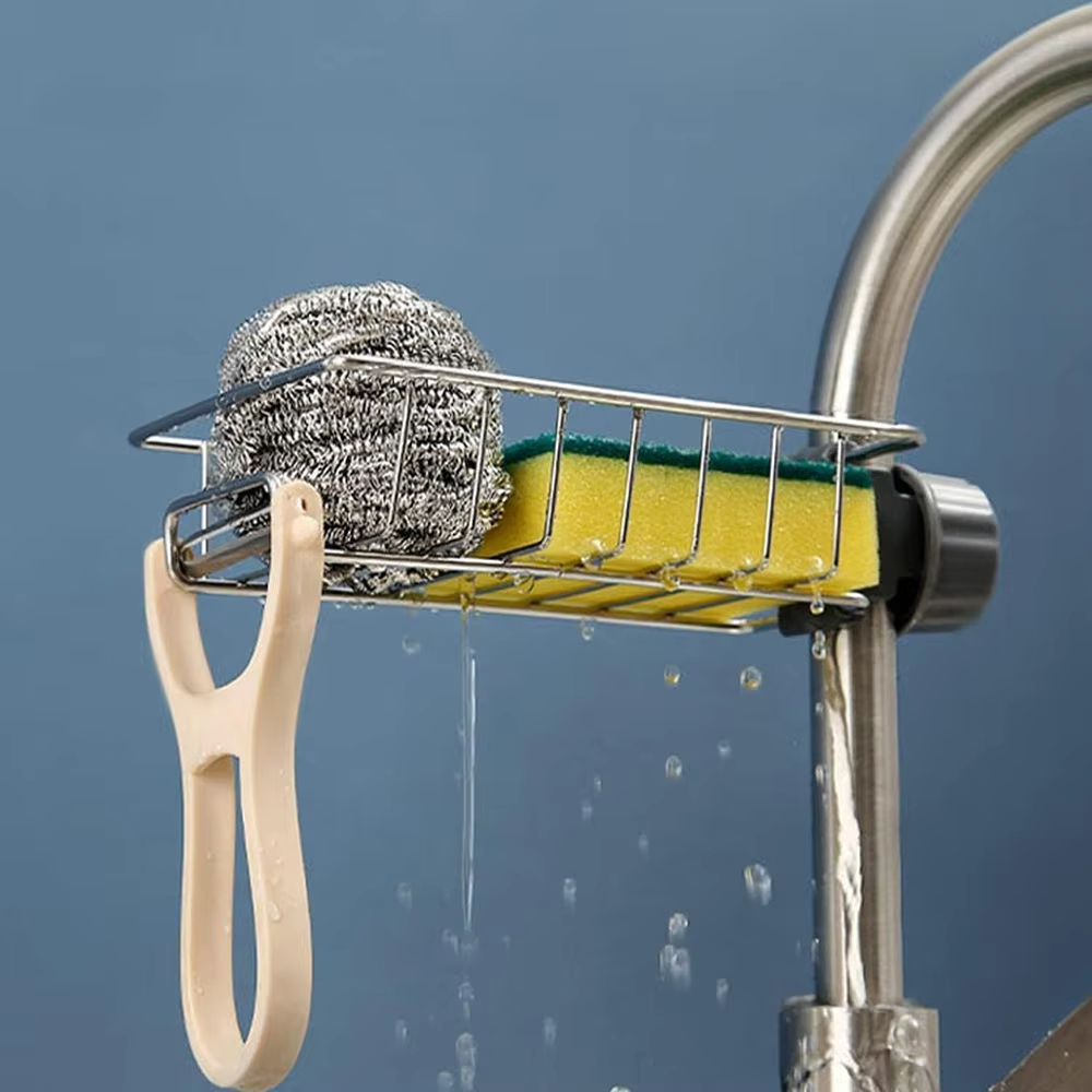 Kitchen Sink Drain Rack Sponge - Tech Accessories Organizer 评论和价格
