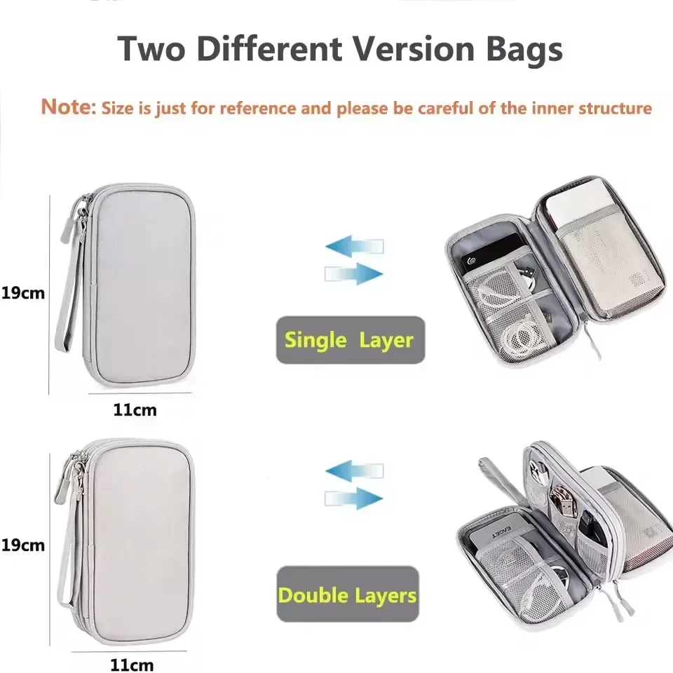 Travel Cable Bag Portable Digi - Tech Accessories Travel Bag 评论和价格