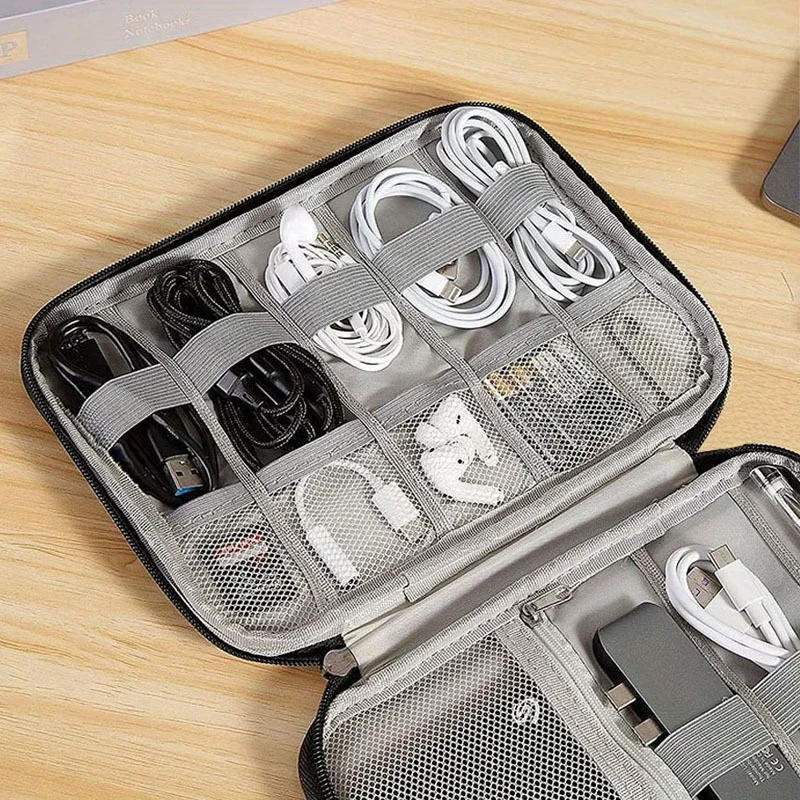 1 Pack Portable Electronic Acc - Tech Accessories Travel Case 评论和价格