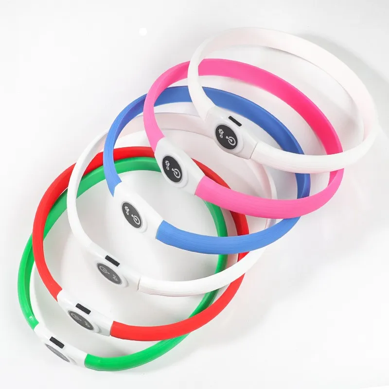 New Led Luminous Dog Collar PV - Tech Dog Accessories 评论和价格