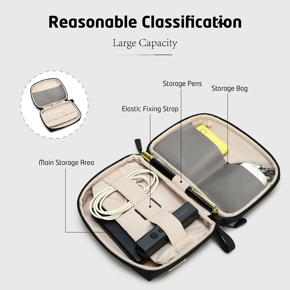 Large Capacity Tech Organizer  - Tech Accessories Travel Case 评论和价格