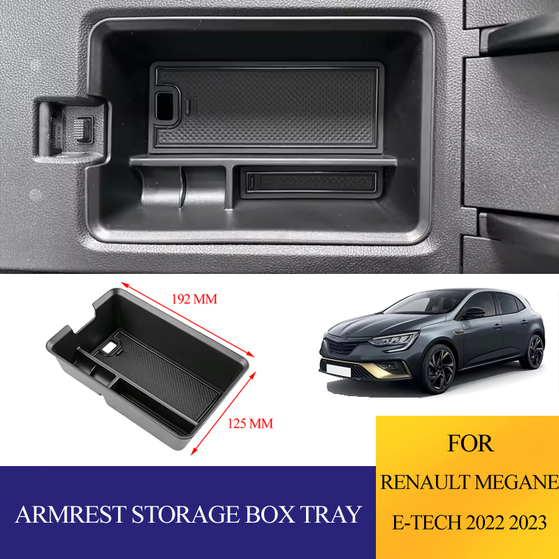 ABS Car Armrest Storage Box Tr - Tech Accessories Renault 评论和价格