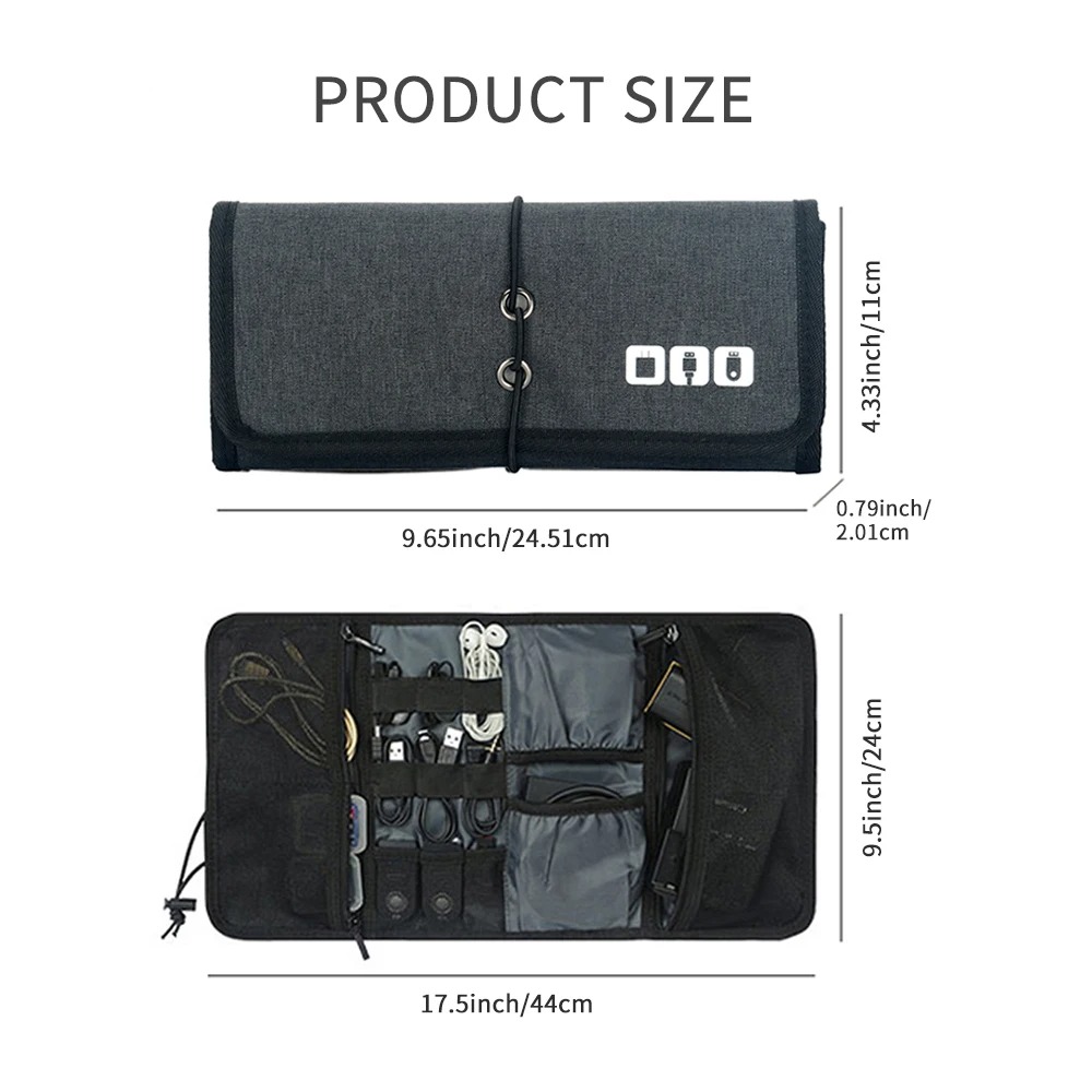 Electronic Organizer Cord Pouc - Tech Accessories Travel Case 评论和价格