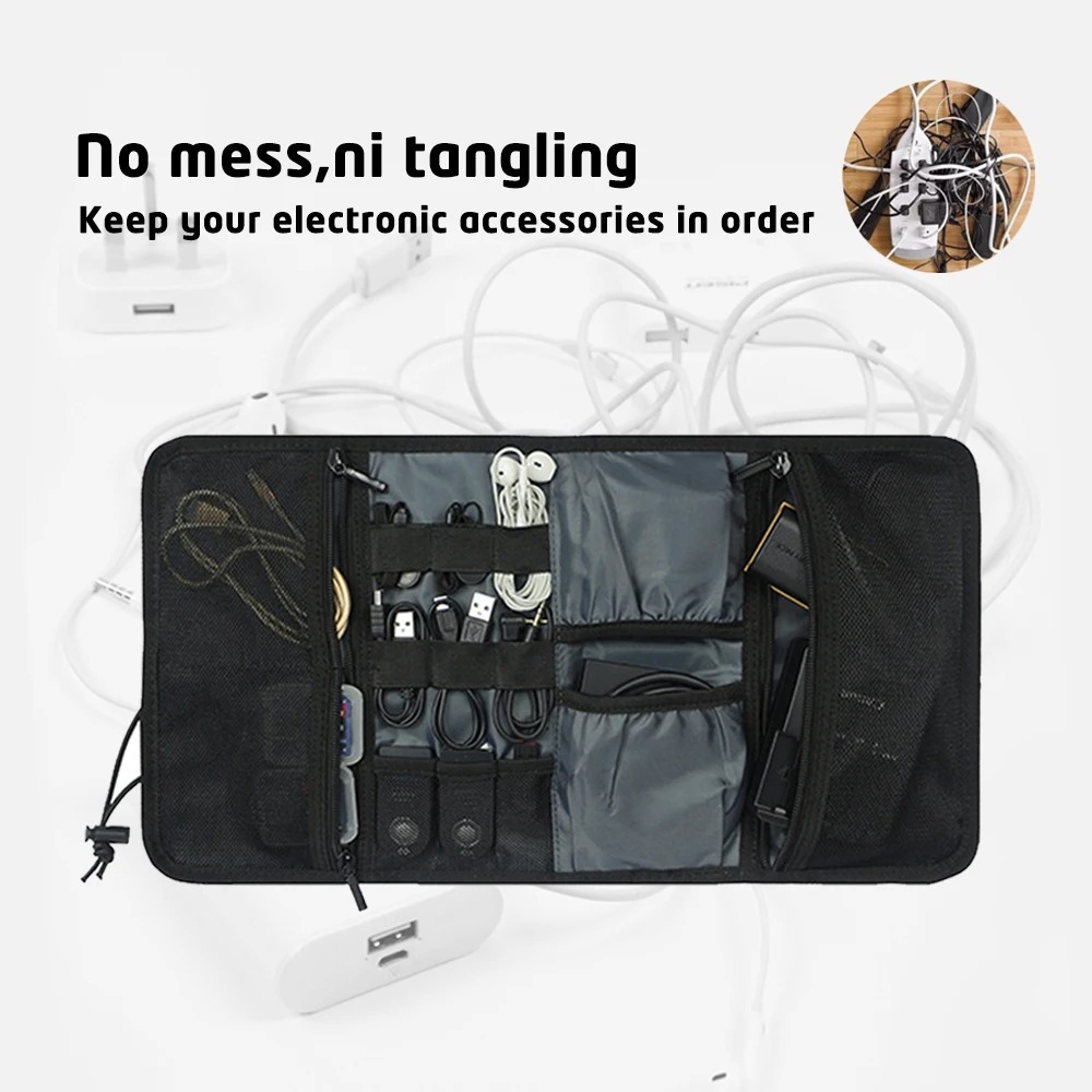 Electronic Organizer Cord Pouc - Tech Accessories Travel Case 评论和价格