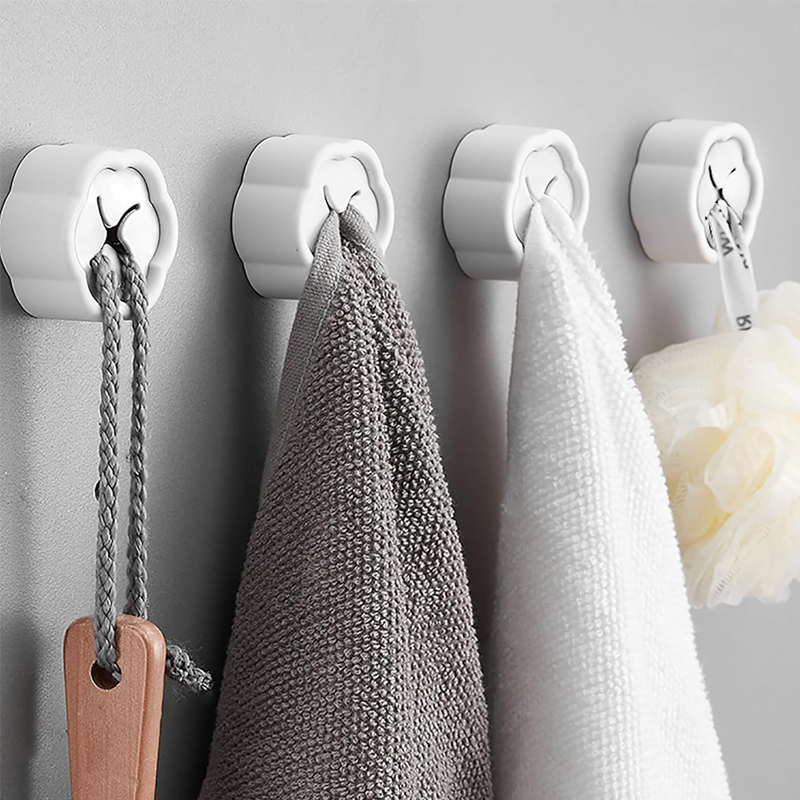 6PCS Self Adhesive Towel Holde - Tech Accessories Organizer 评论和价格