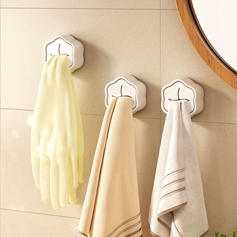 6PCS Self Adhesive Towel Holde - Tech Accessories Organizer 评论和价格