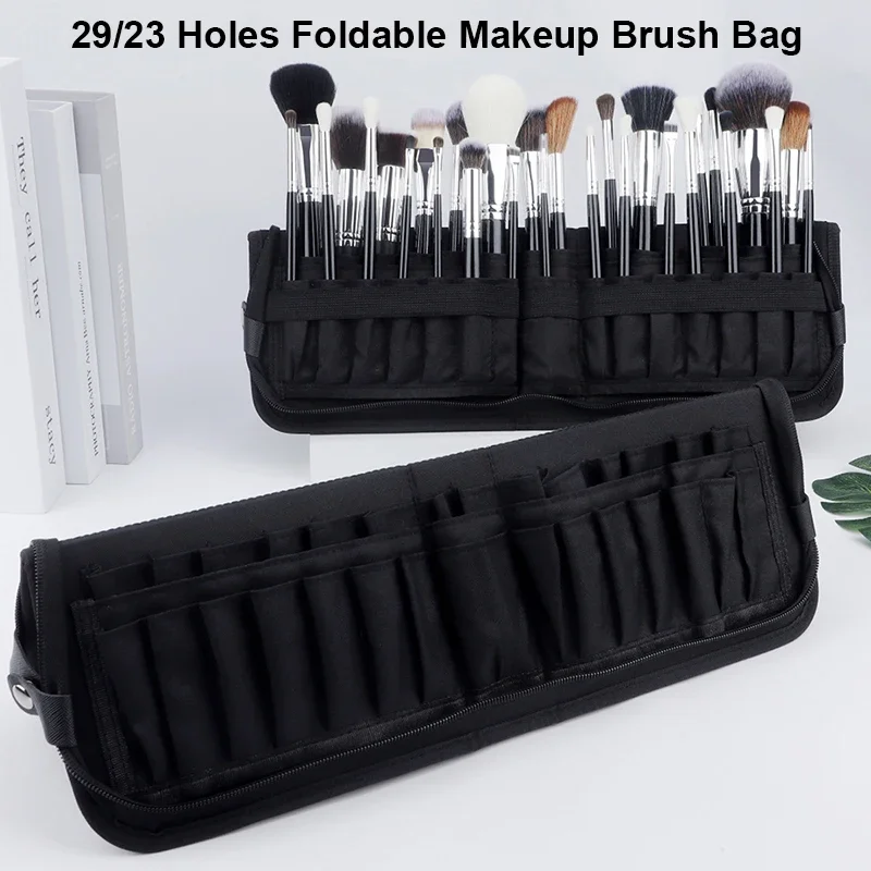 29/23 Holes Foldable Makeup Br - Tech Accessories Travel Bag 评论和价格