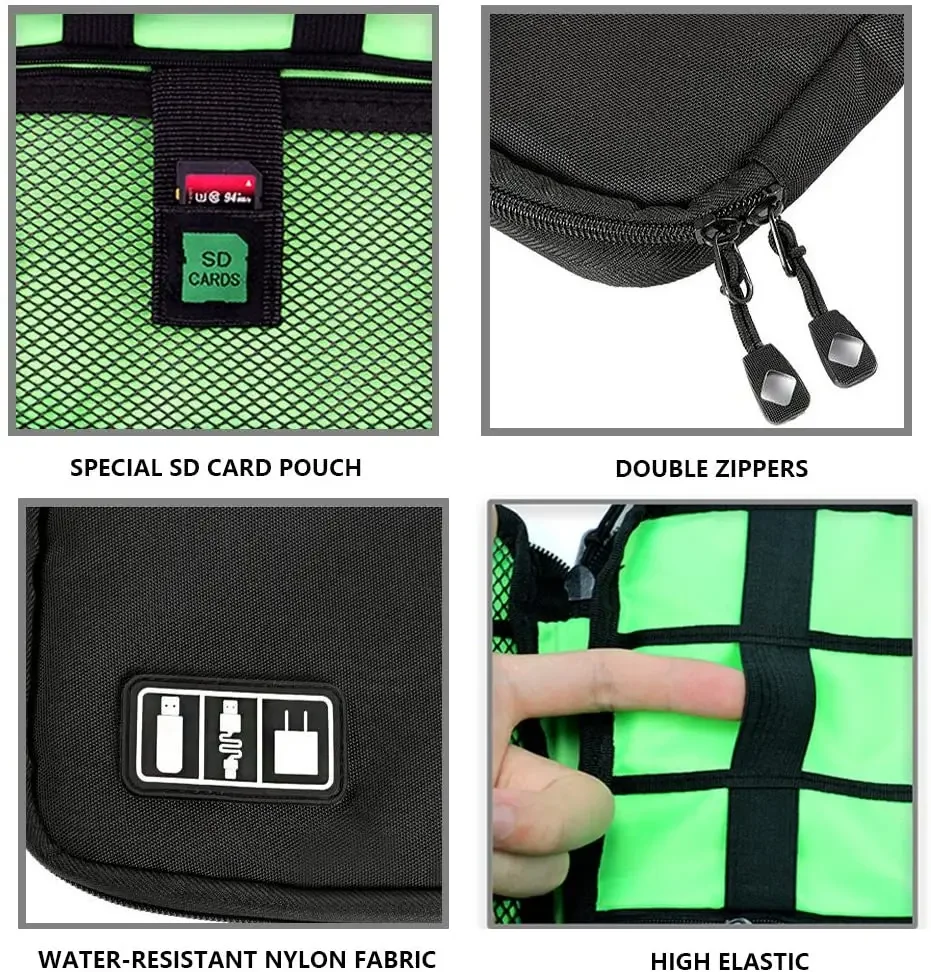 Cable Organizer Storage Bags S - Tech Accessories Travel Bag 评论和价格